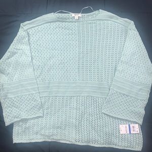 NWT Style & Co Women’s Knitted Long Sleeve Blouse